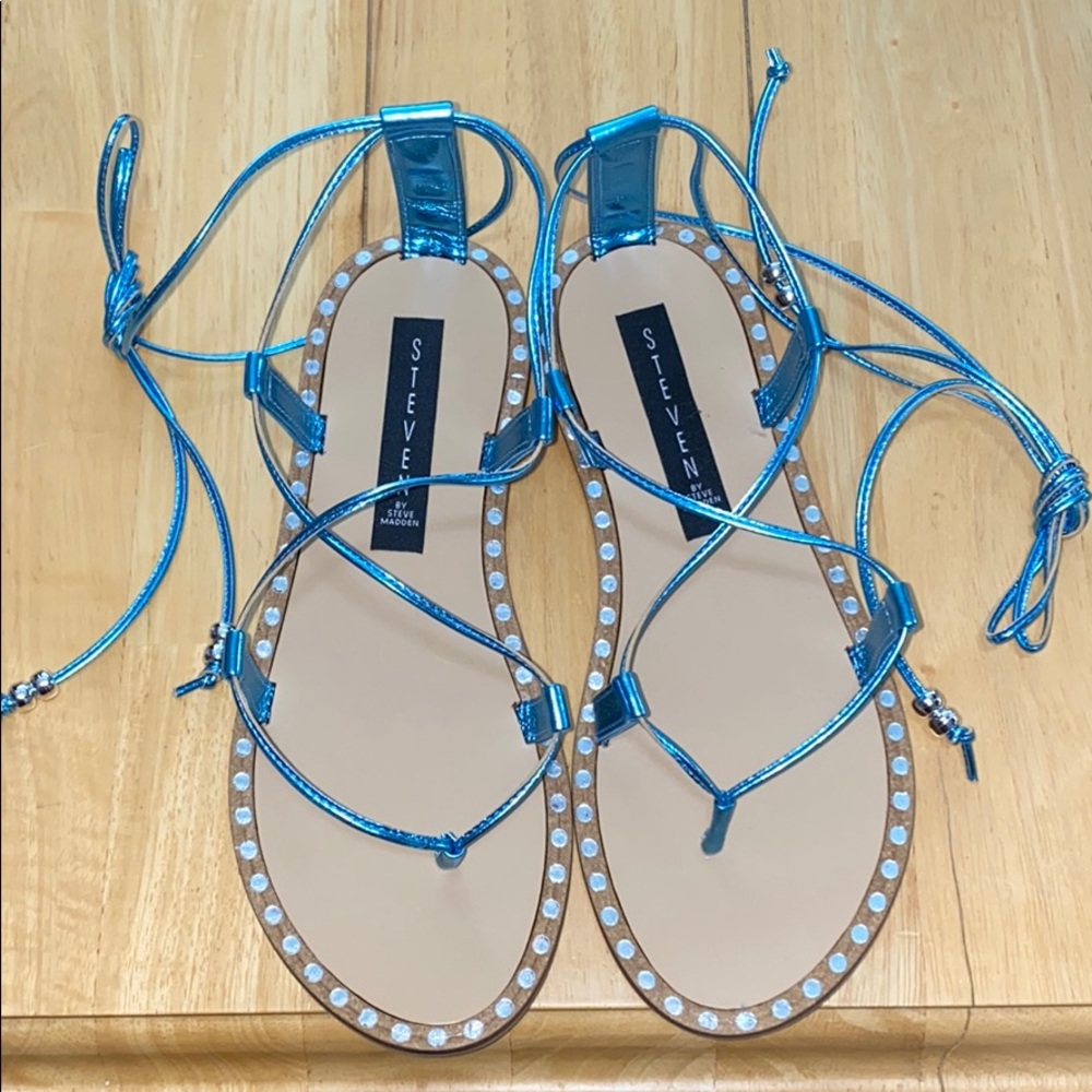 NIB STEVEN BY STEVE MADDEN KNOLLA GLADIATOR US7